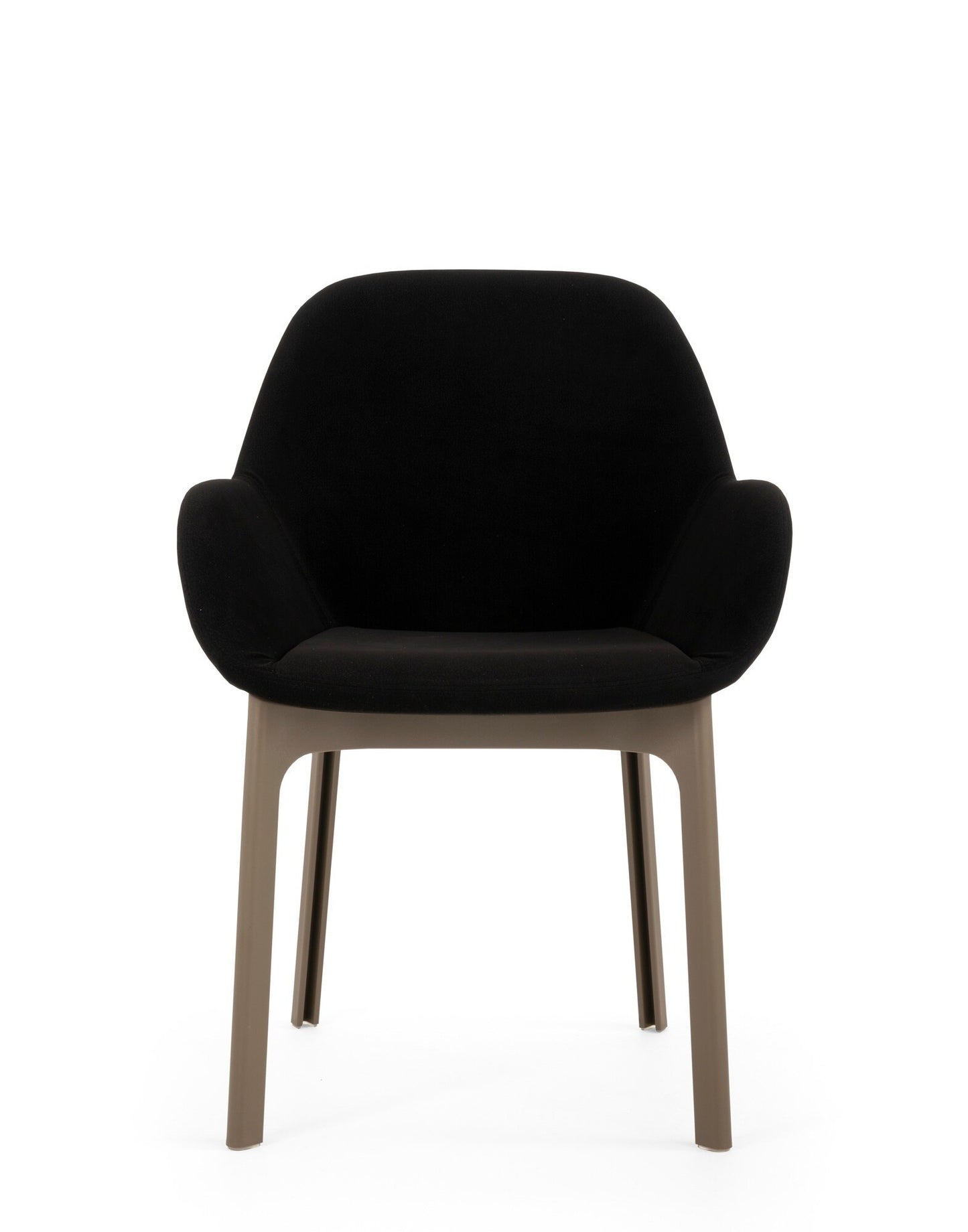 Clap Armchair by Kartell #AQUACLEAN/BLACK/TAUPE