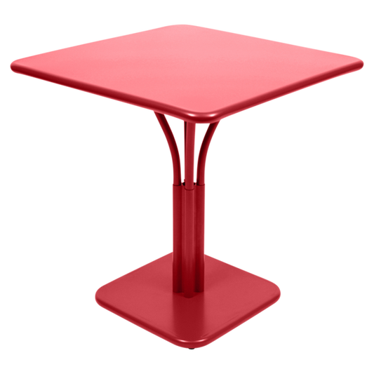 LUXEMBOURG PEDESTAL TABLE 71 X 71 CM WITH SOLID TOP by Fermob