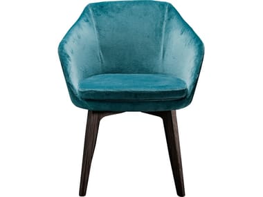 430 OPERA - Fabric or leather chair with armrests by Vibieffe