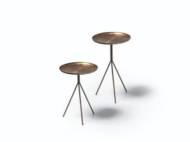 9350 HIM&HER - Brass coffee table by Vibieffe