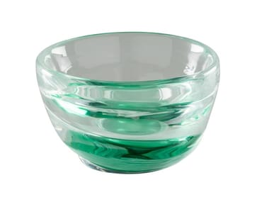 ACQUA - Blown glass vase / centerpiece by Venini