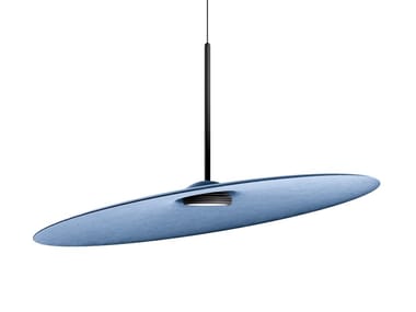 ACUSTICA - LED acoustic recycled PET pendant lamp by Fabbian