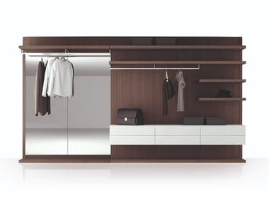ANTEPRIMA - Sectional wooden walk-in wardrobe by Pianca