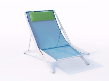 BOOMY - Technical fabric deck chair by Coro