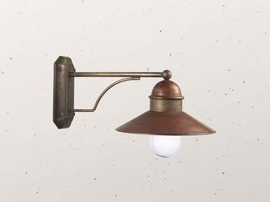 BORGO 244.25 - Metal outdoor wall lamp by Il Fanale