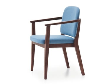 CHELSEA 02 - Chair with armrests by Very Wood