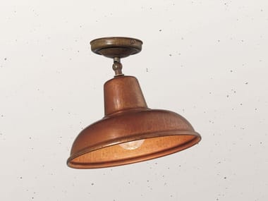 CONTRADA 243.02 - Adjustable metal ceiling lamp by Il Fanale