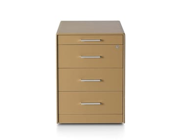 DE_SYMETRIA - Office drawer unit with lock by I 4 Mariani