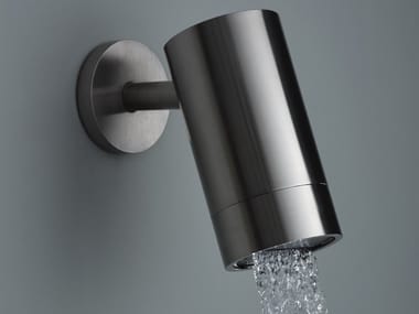 DIAMETRO35 WELLNESS - Adjustable stainless steel overhead shower with arm by Ritmonio