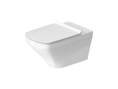 DURASTYLE - Wall-hung rimless toilet by Duravit