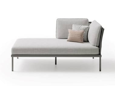 FLASH LEFT CORNER CHAISE LONGUE - Fabric Garden daybed by Atmosphera
