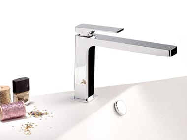 GLITTER - Countertop single handle washbasin mixer by Ritmonio