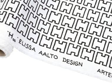 H55 - Cotton fabric with graphic pattern by Artek