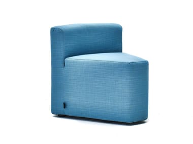 IN&OUT - Garden synthetic fibre easy chair with removable cover by Varaschin
