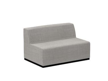 PAU - Modular fabric bench seating by Inclass