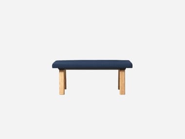 PLANIA BENCH - Modular backless fabric bench seating by Inclass