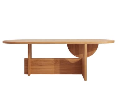 LOT - Wooden table / conference table by Tecta