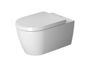ME - Wall-hung rimless toilet by Duravit