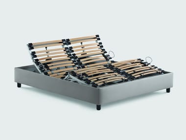 MOTION 4 - Slatted electric double bed base by Flou