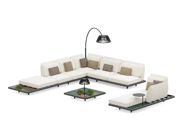 MOZAIX LOUNGE - Fabric lounge set by Royal Botania