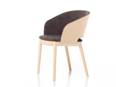ODEON 02 - Easy chair with armrests by Very Wood