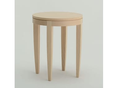 ONDA T02 - Contemporary style oval wooden bistro side table by Very Wood