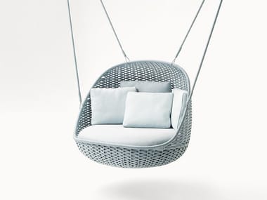 ORBITRY - Fabric garden hanging chair by Paola Lenti