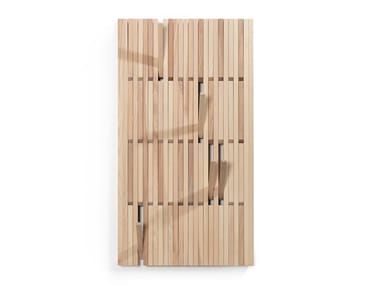 PIANO ASH NATURAL OILED - Wall-mounted ash coat rack by Per/Use