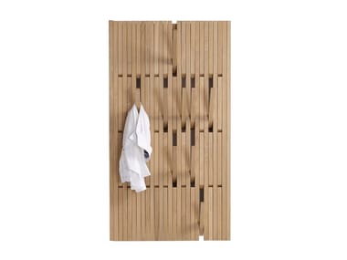 PIANO OAK NATURAL OILED - Wall-mounted oak coat rack by Per/Use