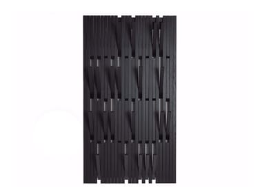 PIANO OAK TAINTED BLACK - Wall-mounted oak coat rack by Per/Use
