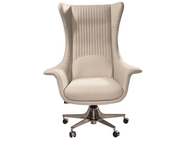 PLANET - Executive chair with 5-spoke base with castors by Visionnaire