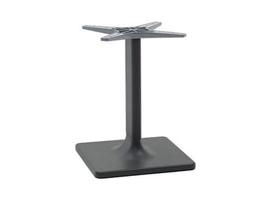PLINTO - Aluminium table base by Varaschin