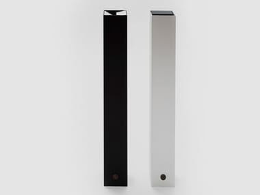 PONZA - Standing aluminium and iron ashtray by Danese Milano