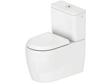 QATEGO - Close coupled Floor mounted toilet with external cistern by Duravit
