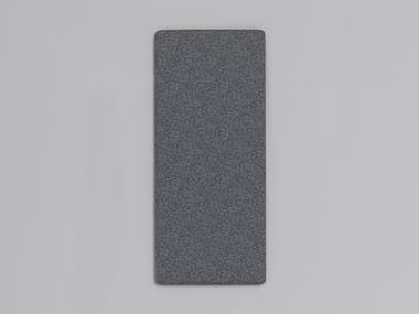 RAIL WALL - Fabric Acoustic wall panel by Zeitraum