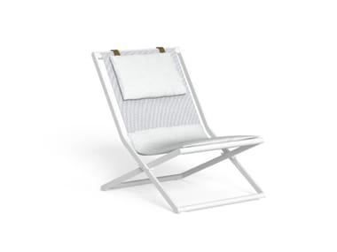 RIVIERA - Folding fabric deck chair by Talenti