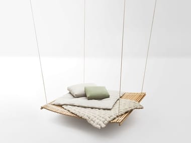 SHIBUI - Bamboo garden hanging chair by Paola Lenti