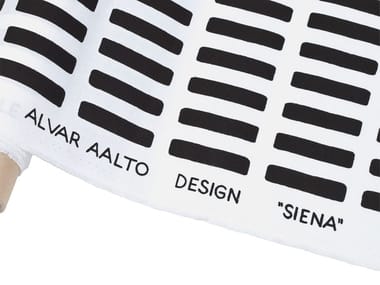 SIENA - Cotton fabric with graphic pattern by Artek