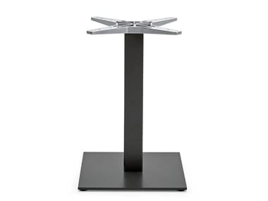 TIGHT - Powder coated steel table base by Varaschin
