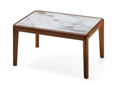 BELLEVUE T03M - Rectangular marble coffee table by Very Wood