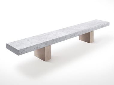 SPAN - Marble bench by Salvatori