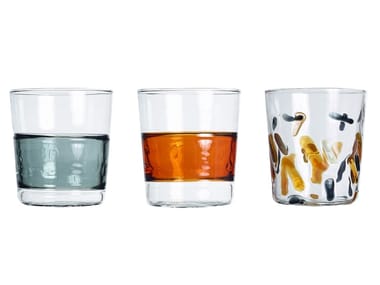 WATER GLASS - Water Borosilicate glass glasses set by Paolo Castelli