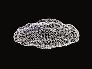 CLOUDS - Wire mesh hanging decoration by Magis