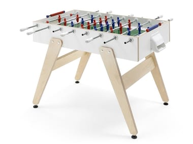 CROSS OUTDOOR - Rectangular wooden football table by Fas Pendezza