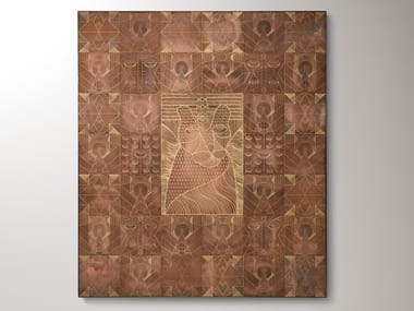 WILD GEOMETRIES - Brass Decorative panel by De Castelli