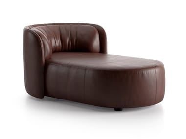 DEEP - Upholstered day bed by Natuzzi Italia