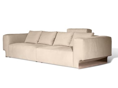 DOUGLAS - 4 seater nabuk sofa by Visionnaire