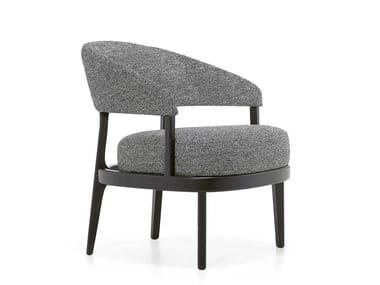ECLIPSE - Fabric easy chair with armrests by Very Wood
