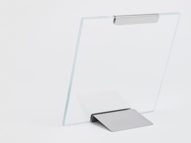 GALAPAGOS - Glass and Stainless Steel frame by Danese Milano