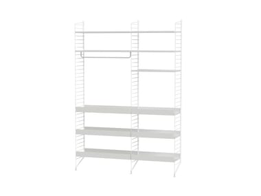 KITCHEN F - Kitchen unit with shelving by String Furniture